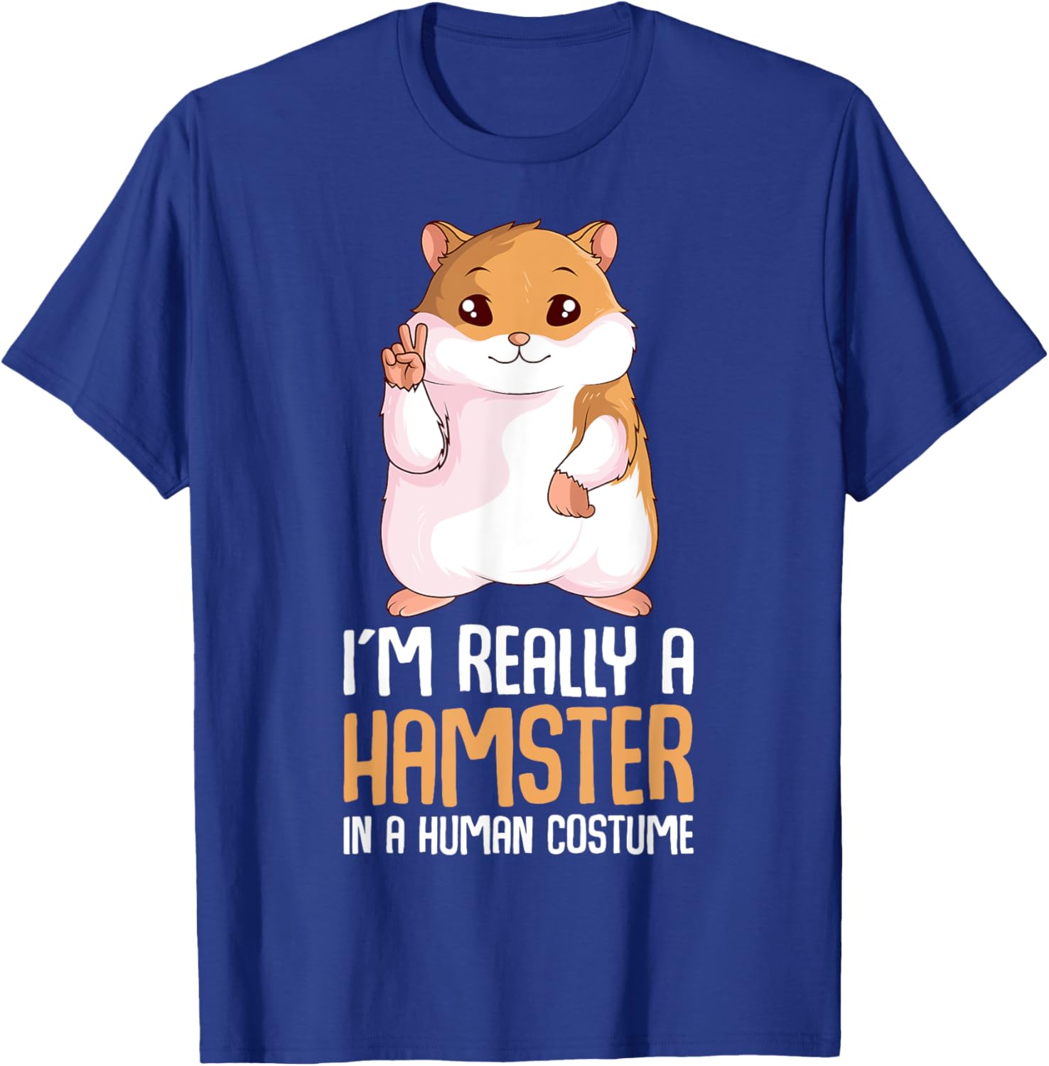 Hamster Costume Hammy Lover Girls Women T-Shirt - T-Shirt | Royal