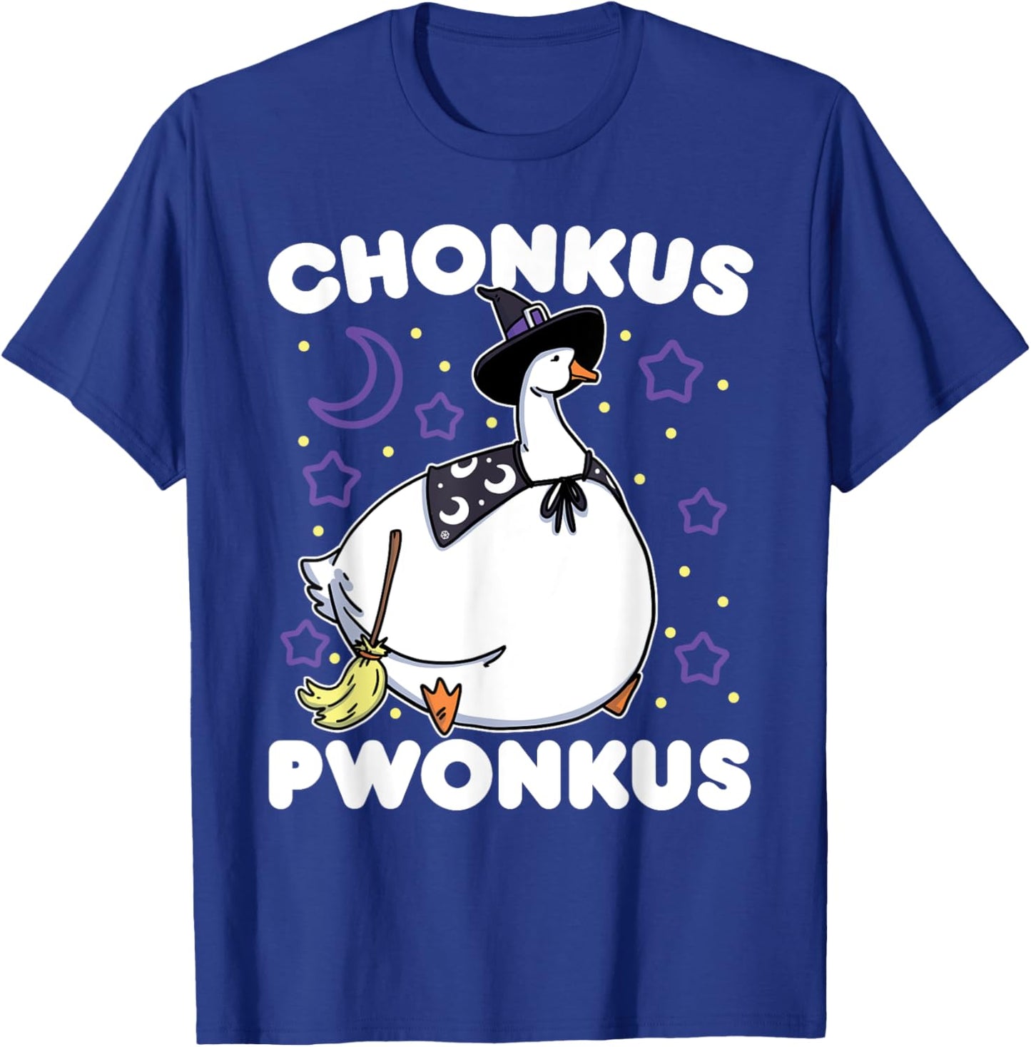 Honkus Ponkus Halloween Goose Meme Parody Chonkus Pwonkus T-Shirt - T-Shirt | Royal