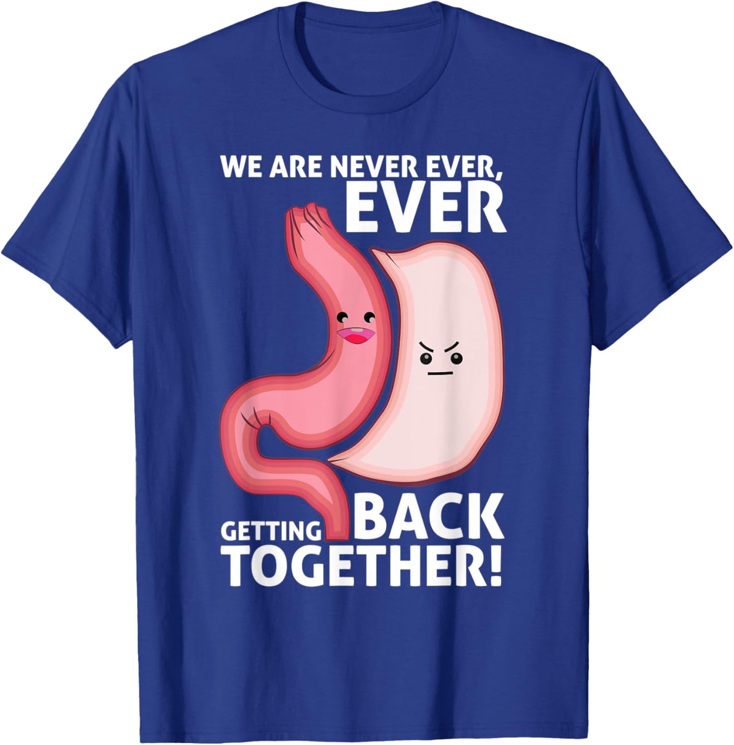 Gastric Stomach Surgery Weight Loss Medical Awareness T-Shirt - T-Shirt | Royal