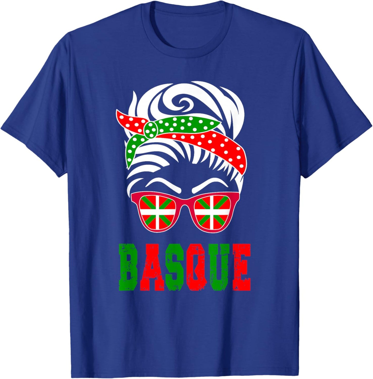 Basque country flag Basque girl T-Shirt - T-Shirt | Royal