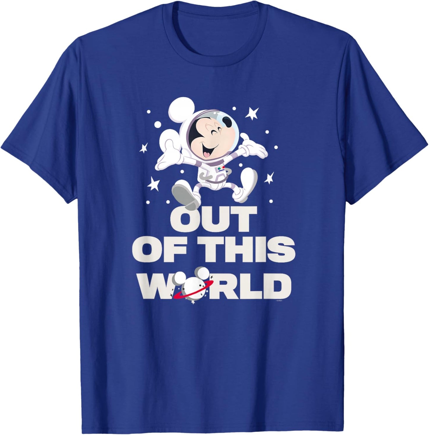Disney Astronaut Mickey Mouse Out of This World T-Shirt - T-Shirt | Royal