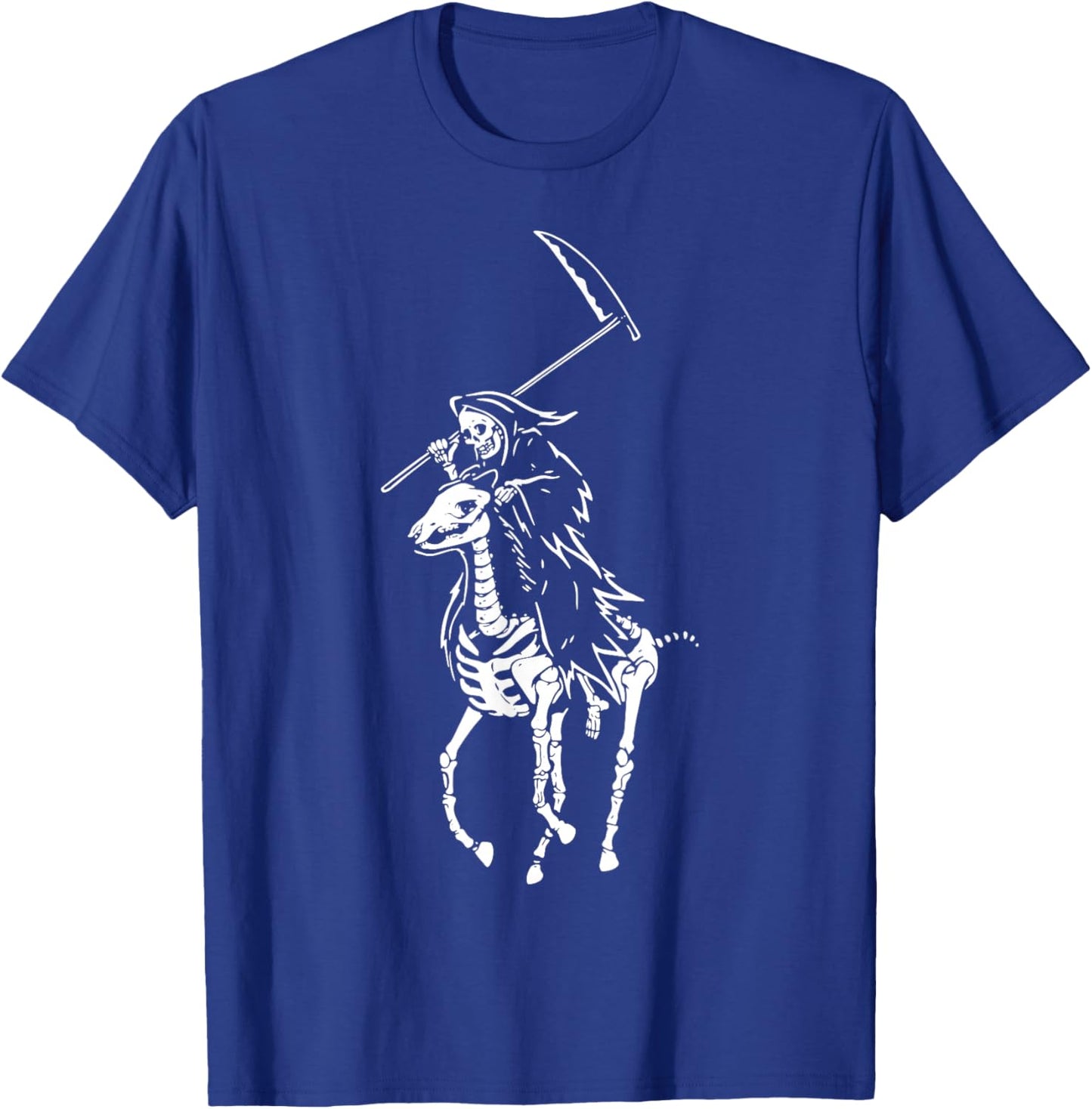 Polo Grim Reaper Vintage Death T-Shirt - T-Shirt | Royal