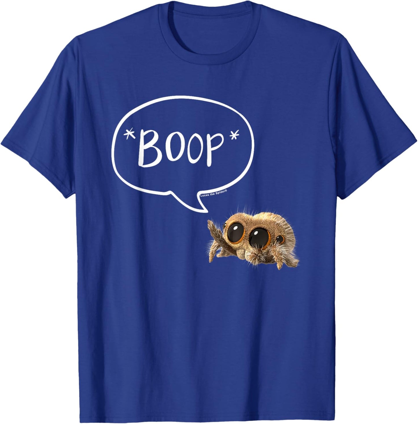 Lucas The Spider “Boop” T-Shirt - T-Shirt | Royal