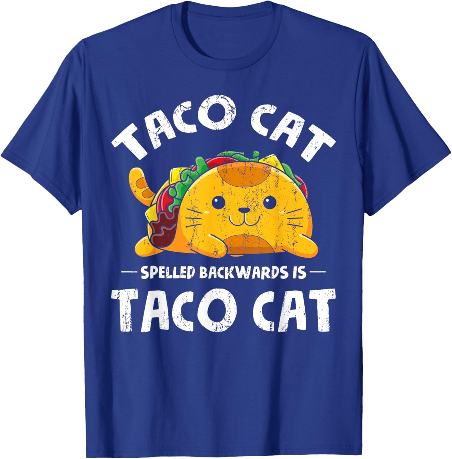 Mexican Tacos Funny Cat Animal Foodie Mexico Cuisine Taco T-Shirt - T-Shirt | Royal