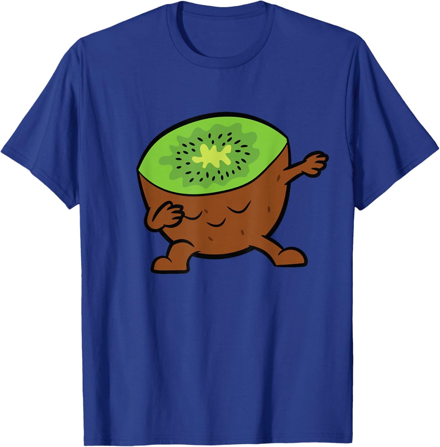 Kiwi Dabbing Kiwi Fruit Love Kiwis T-Shirt - T-Shirt | Royal