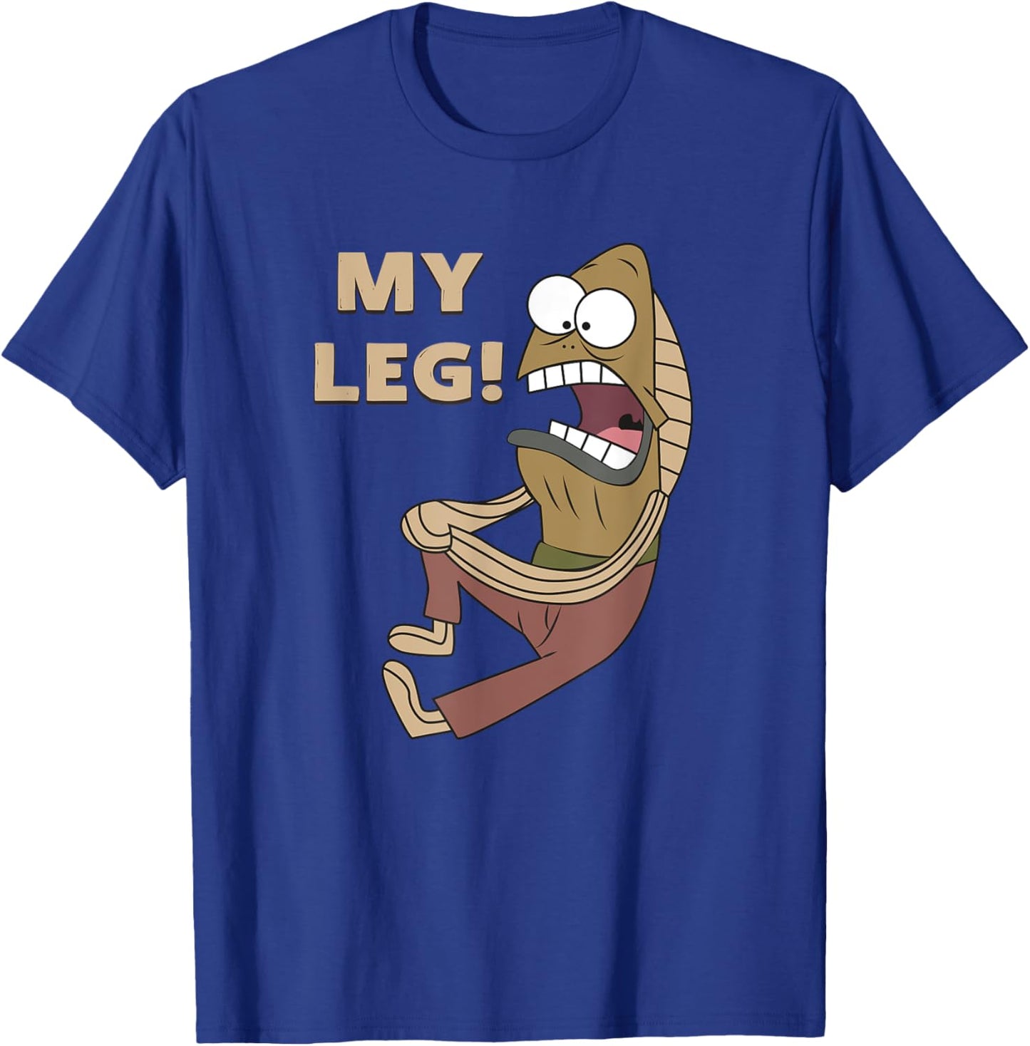 Mademark x SpongeBob SquarePants - Fred the Fish - My Leg! T-Shirt - T-Shirt | Royal