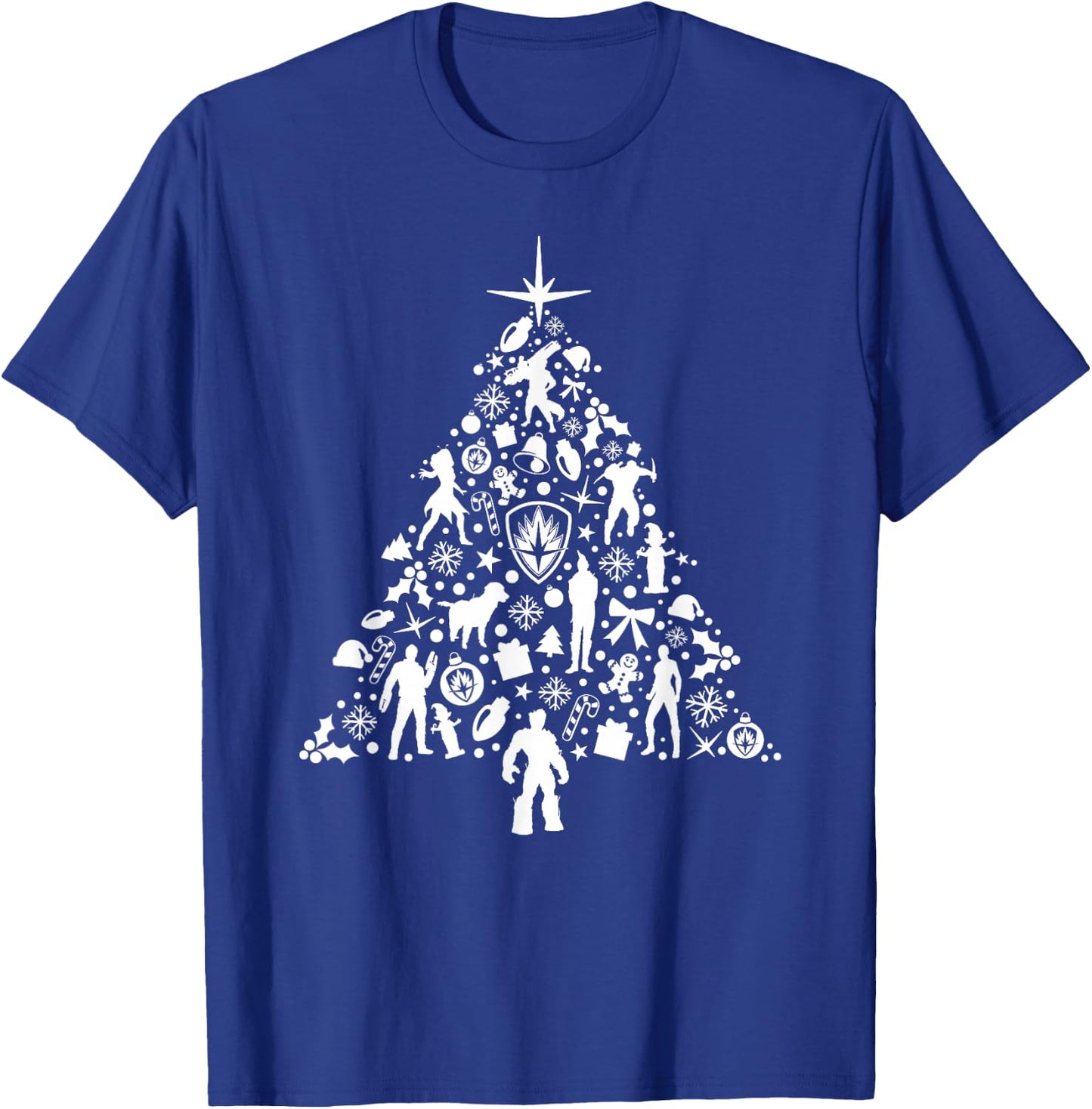 Marvel Guardians of The Galaxy Holiday Special Tree T-Shirt - T-Shirt | Royal