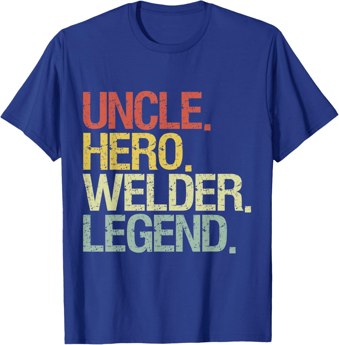 Uncle welder T-Shirt - T-Shirt | Royal