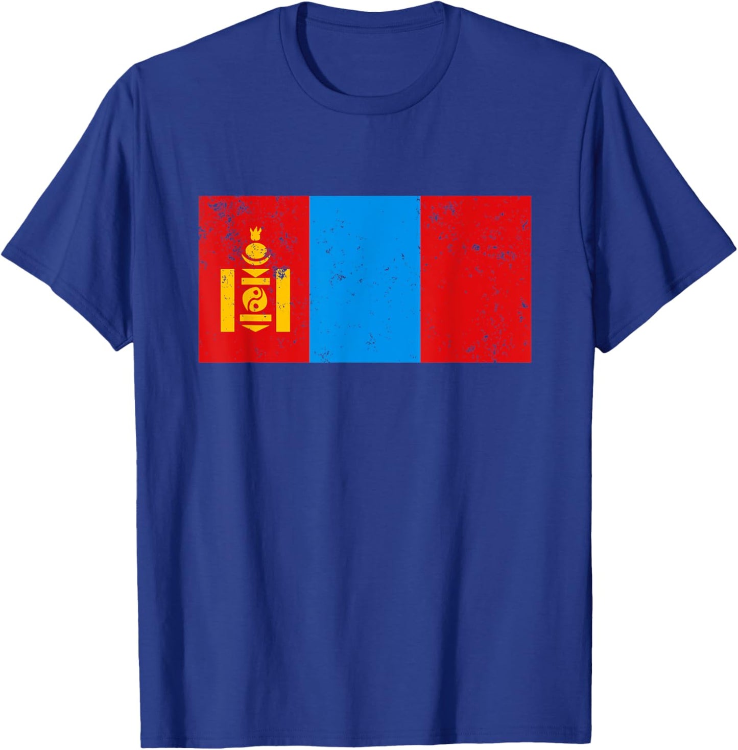 Traditional Mongolian Flag T-Shirt - T-Shirt | Royal