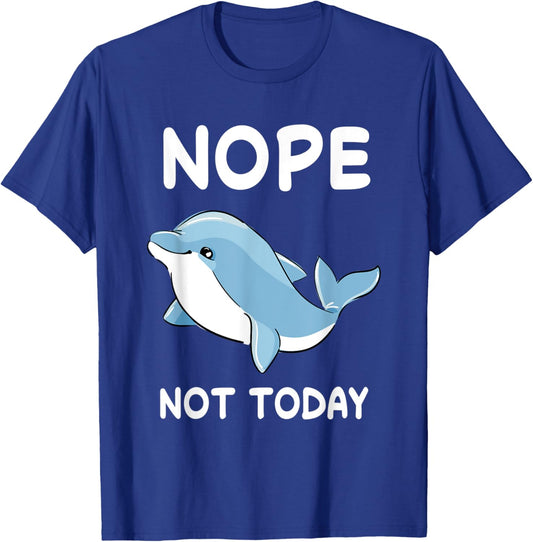 Dolphin Nap Sleeping Pajama Nightgown T-Shirt - T-Shirt | Royal