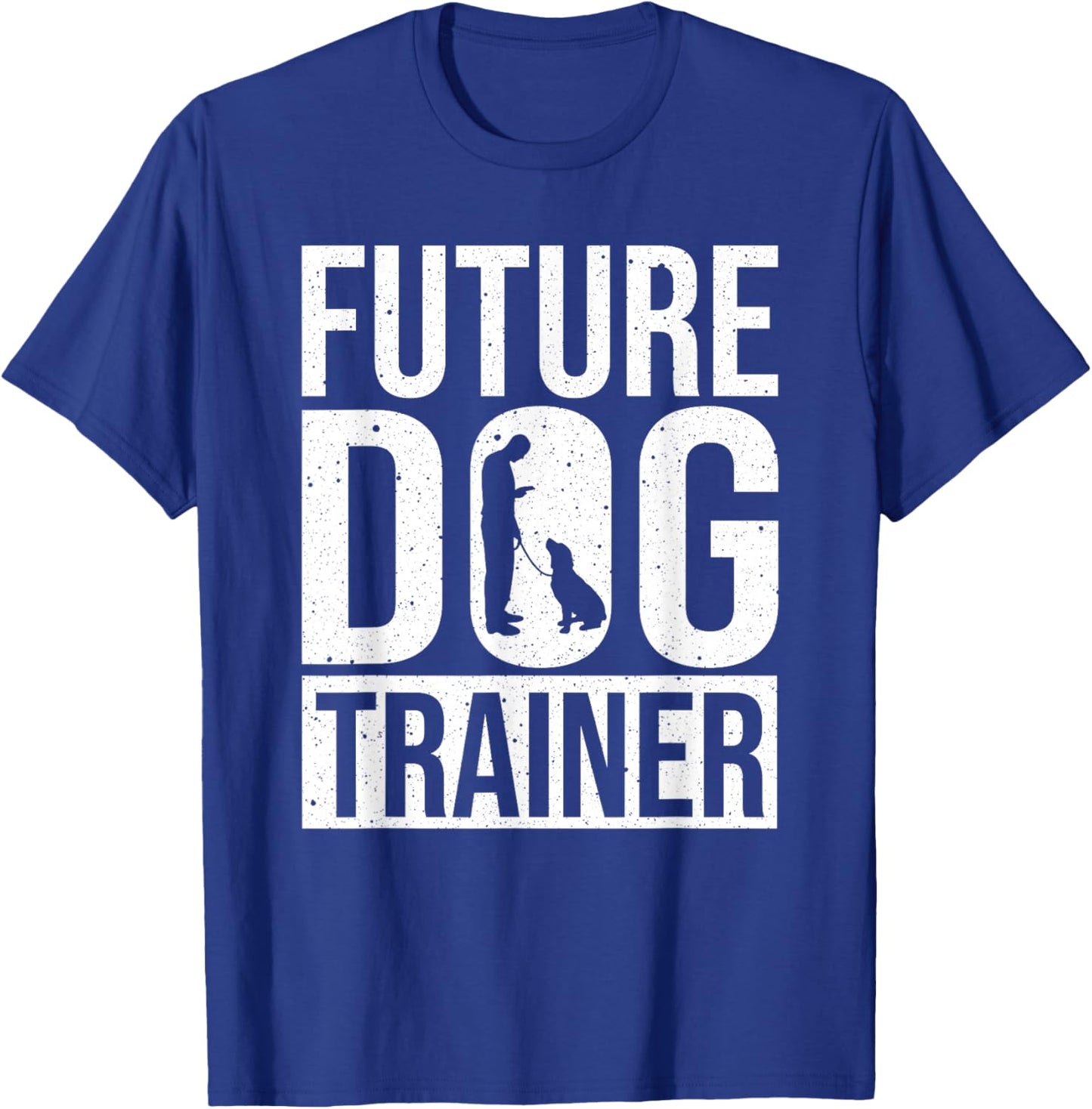 Cute Dog Trainer Design Women Dog Agility Training T-Shirt - T-Shirt | Royal