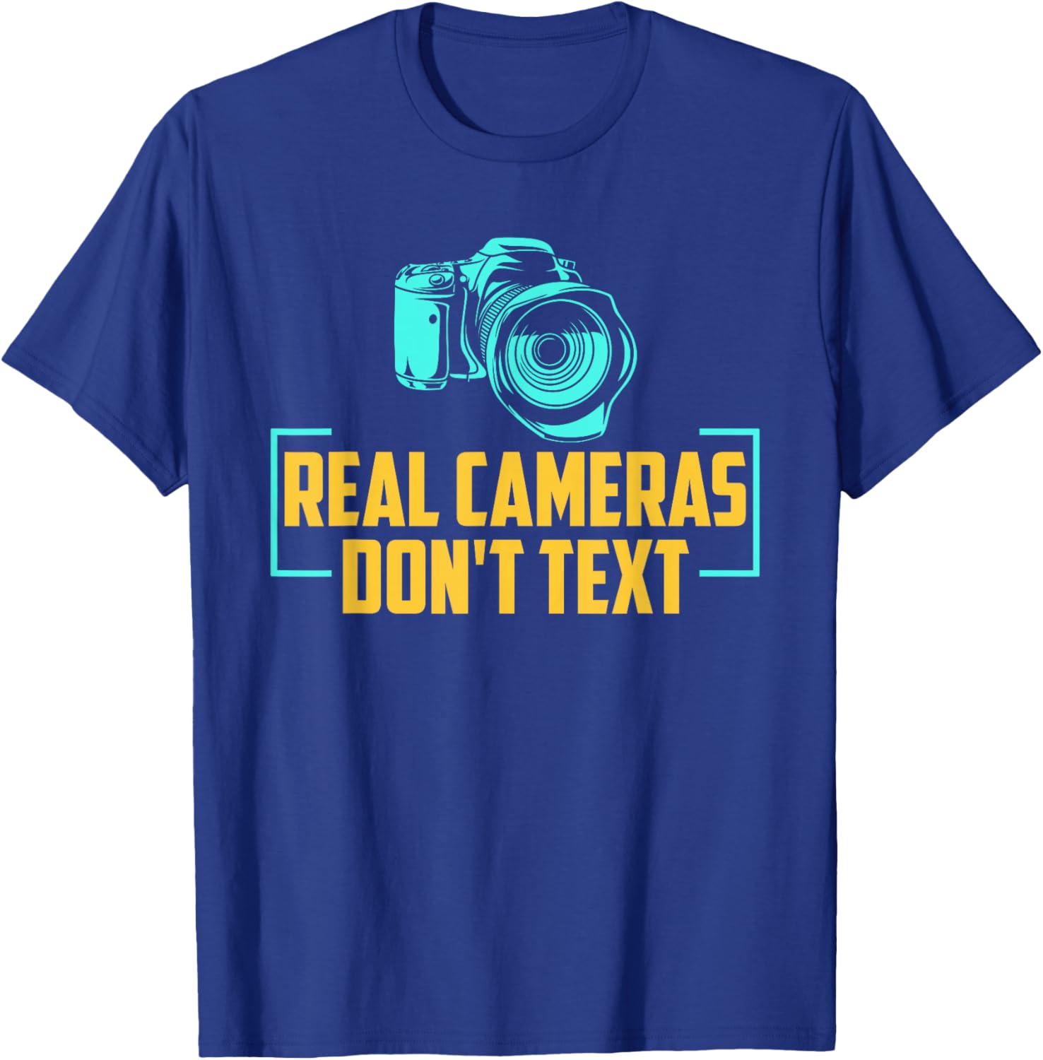 Photographer Photo Shoot, Photography Camera T-Shirt - T-Shirt | Royal