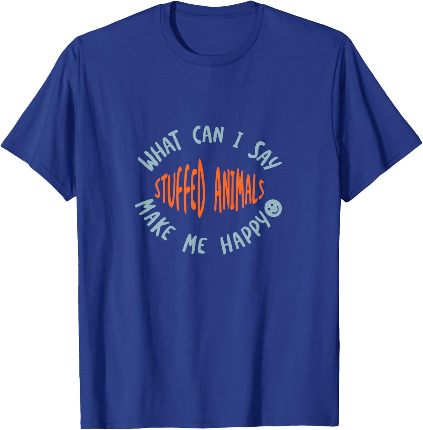 Loves Buying Stuffed Animals Collector T-Shirt - T-Shirt | Royal