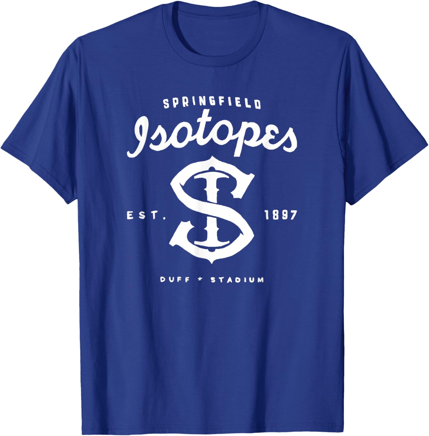 The Simpsons Springfield Isotopes V1 T-Shirt - T-Shirt | Royal