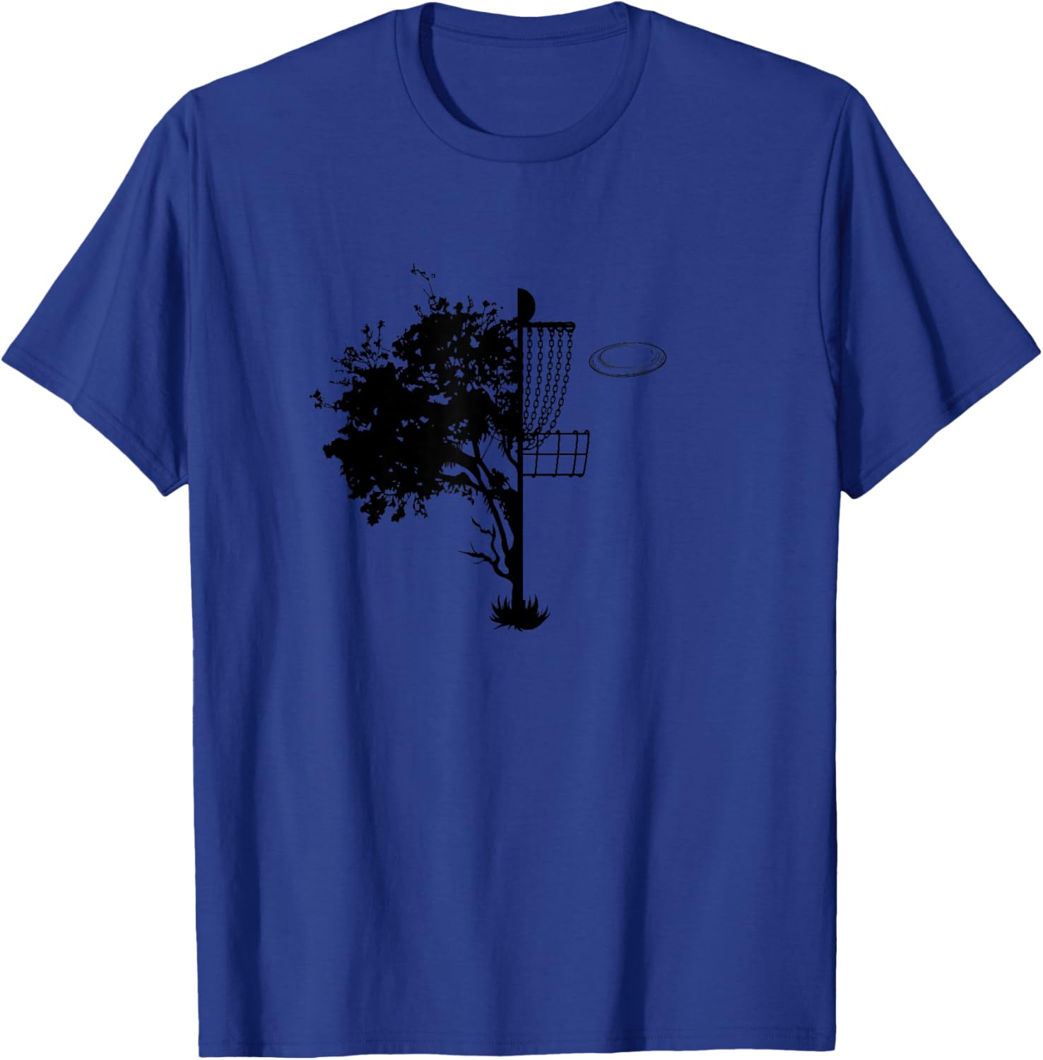 perfect Day for Disc Golf T-Shirt - T-Shirt | Royal