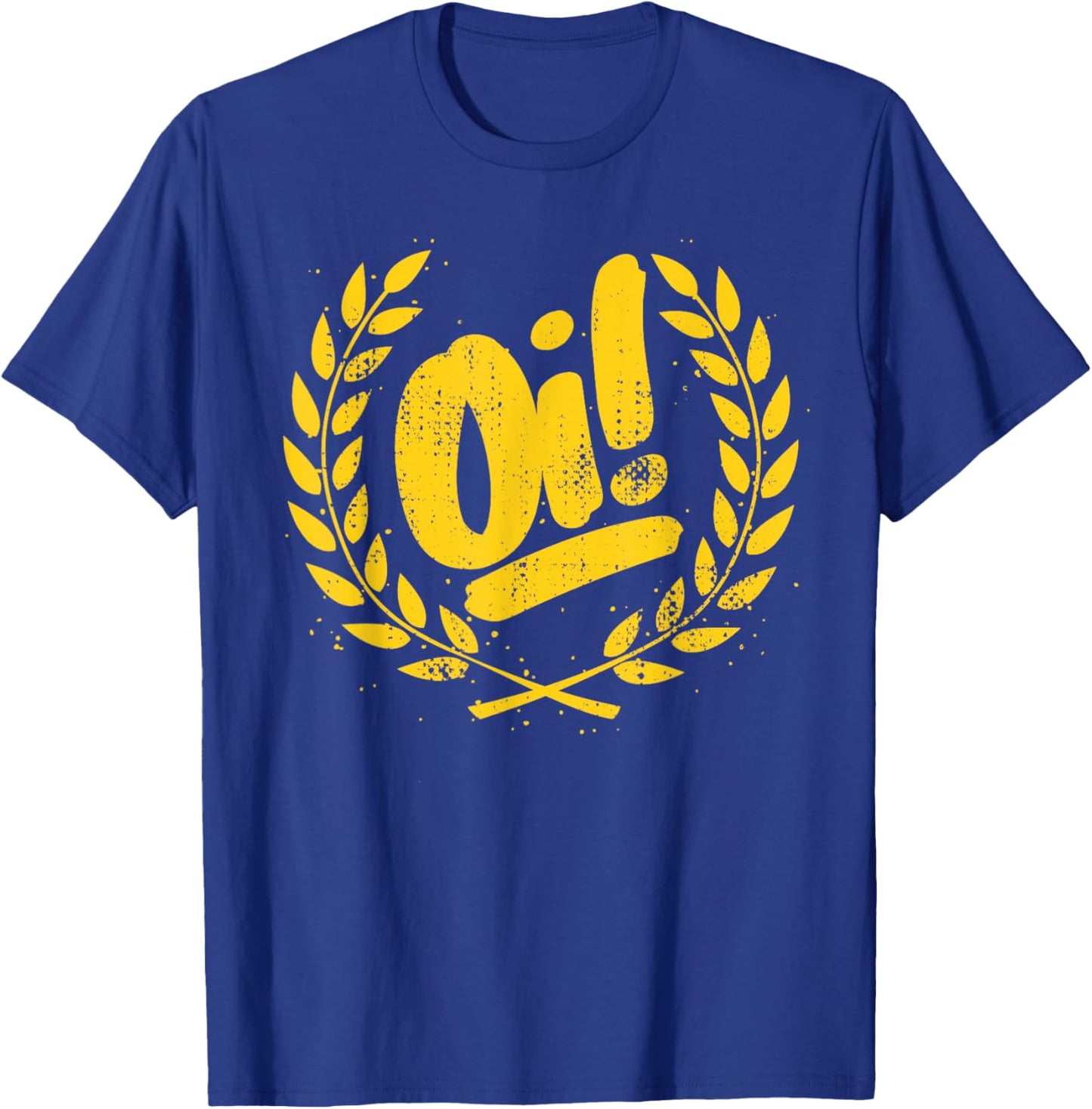 Oi Punk Ska & Punk Rock for 80s Punks & Skinheads Oi! T-Shirt - T-Shirt | Royal