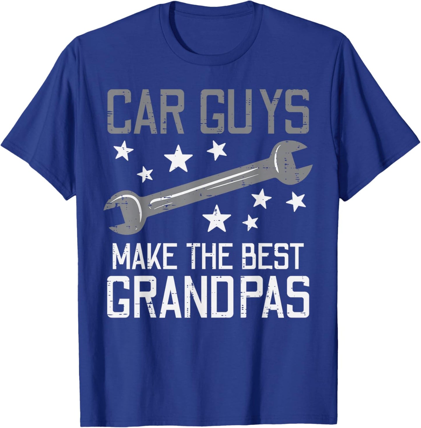 Car Guys Make The Best Grandpas Garage Auto Mechanic Men T-Shirt - T-Shirt | Royal
