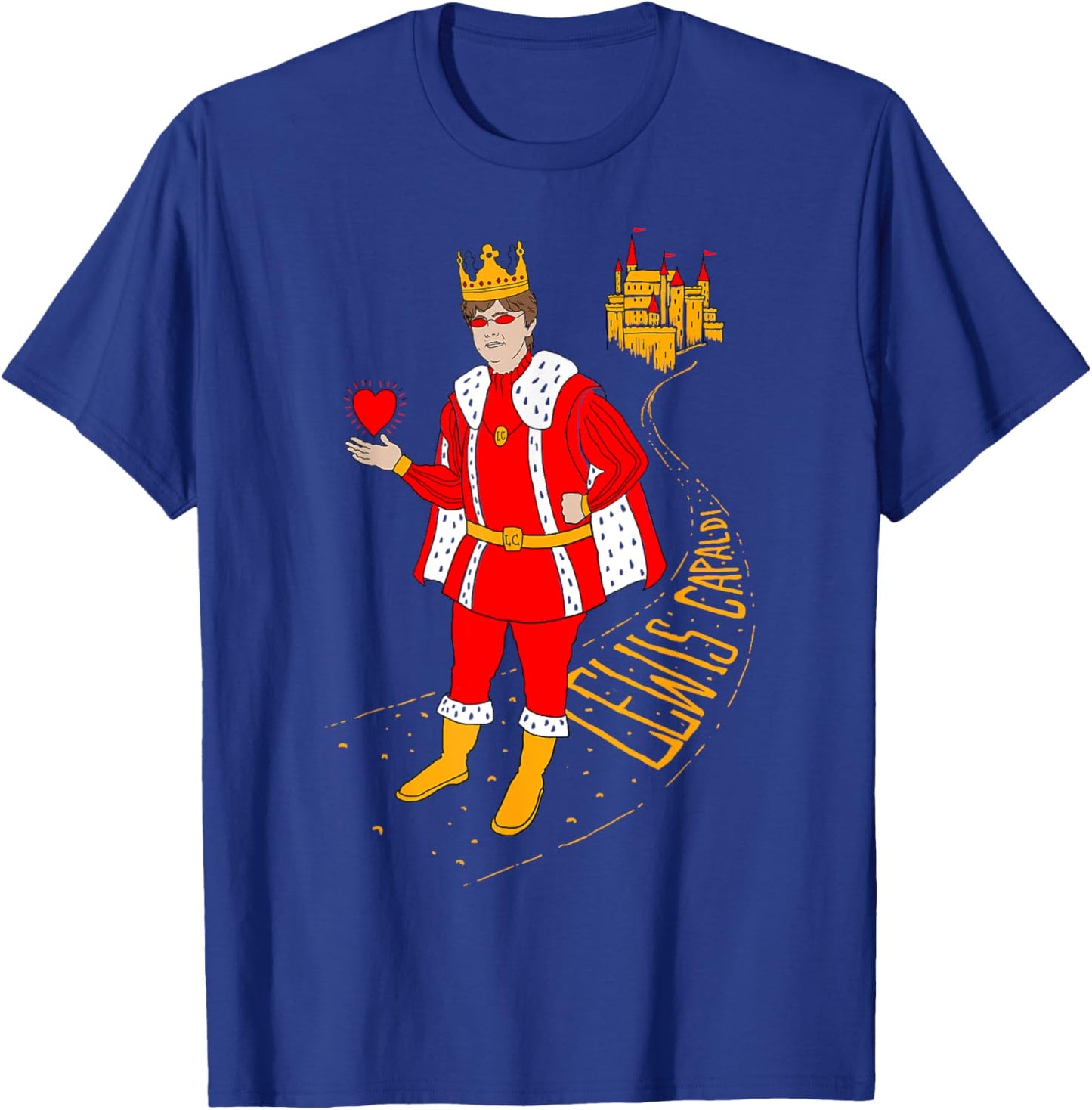 Lewis Capaldi – Love King T-Shirt - T-Shirt | Royal