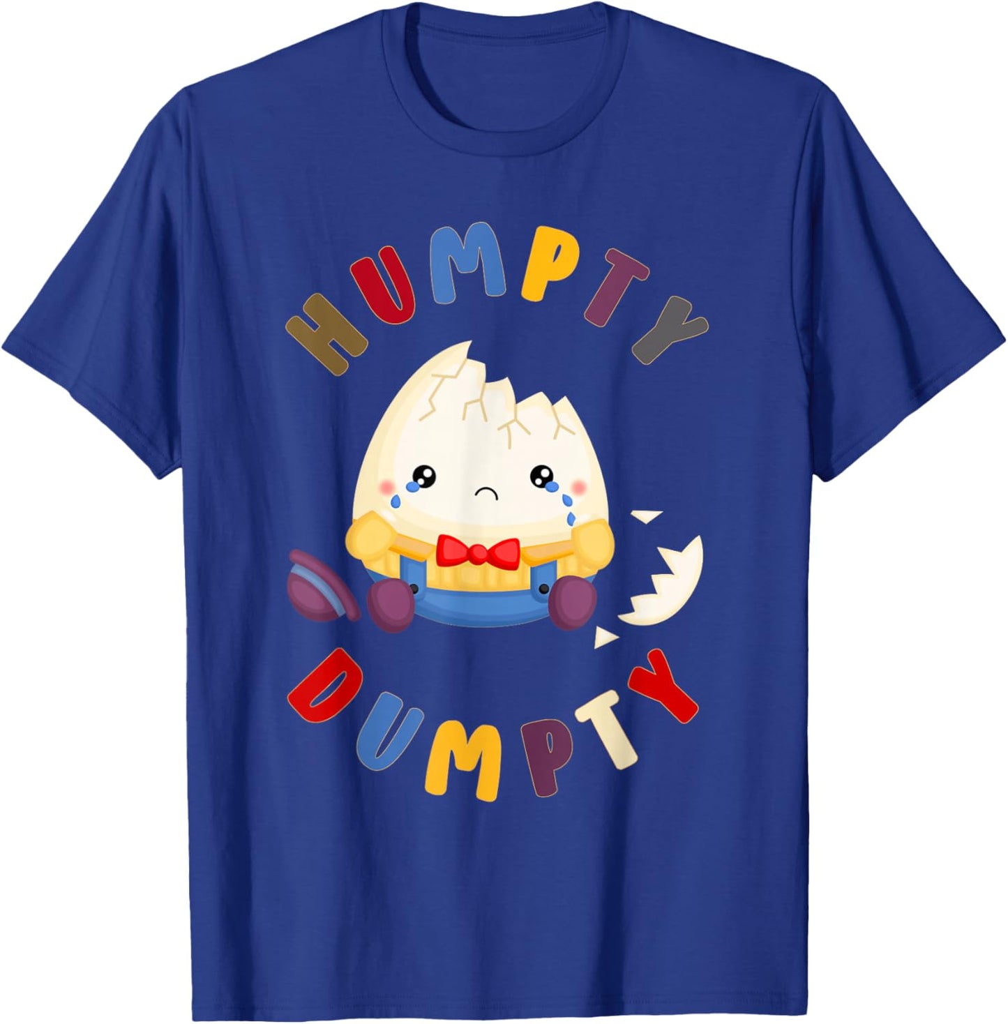 Nursery Rhymes for Kids or Humpty Dumpty Small T-Shirt - T-Shirt | Royal