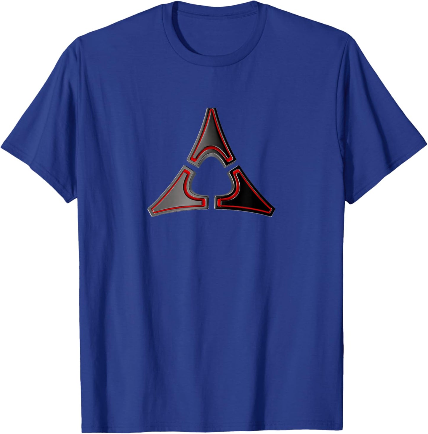 Dodge Electrification Fratzog Logo Red T-Shirt - T-Shirt | Royal