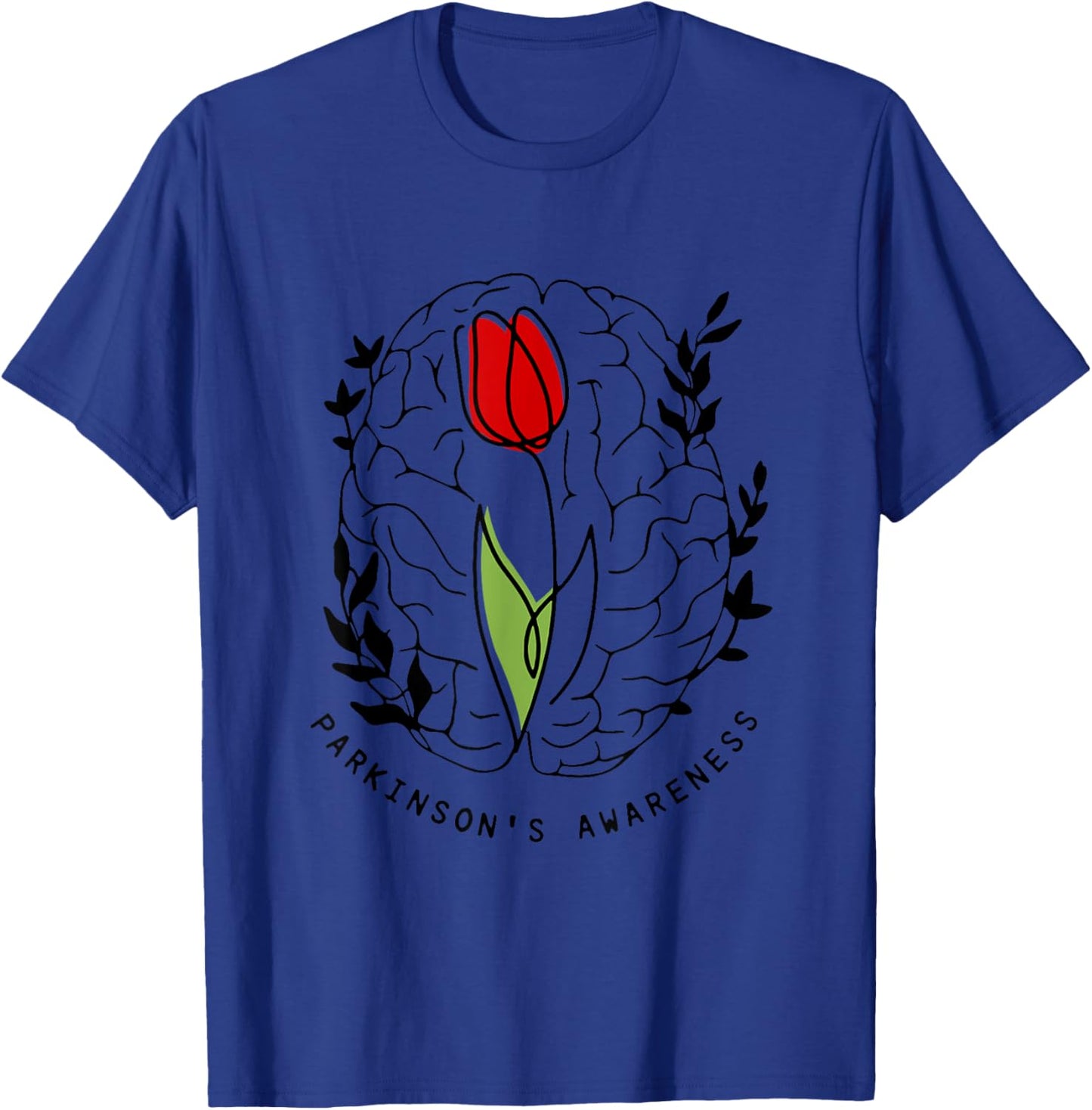 Tulip Parkinson's Awareness T-Shirt - T-Shirt | Royal