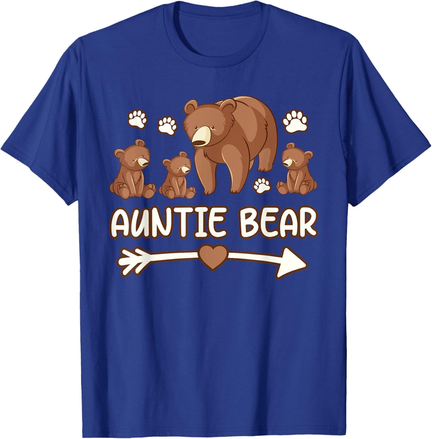 Auntie bear 3 cubs shirts, Auntie bear shirt T-Shirt - T-Shirt | Royal