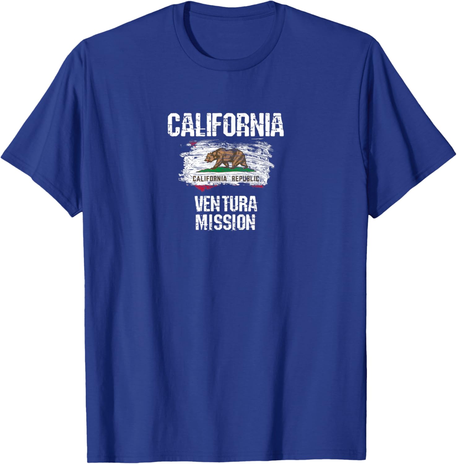 California Ventura Mission T-Shirt - T-Shirt | Royal