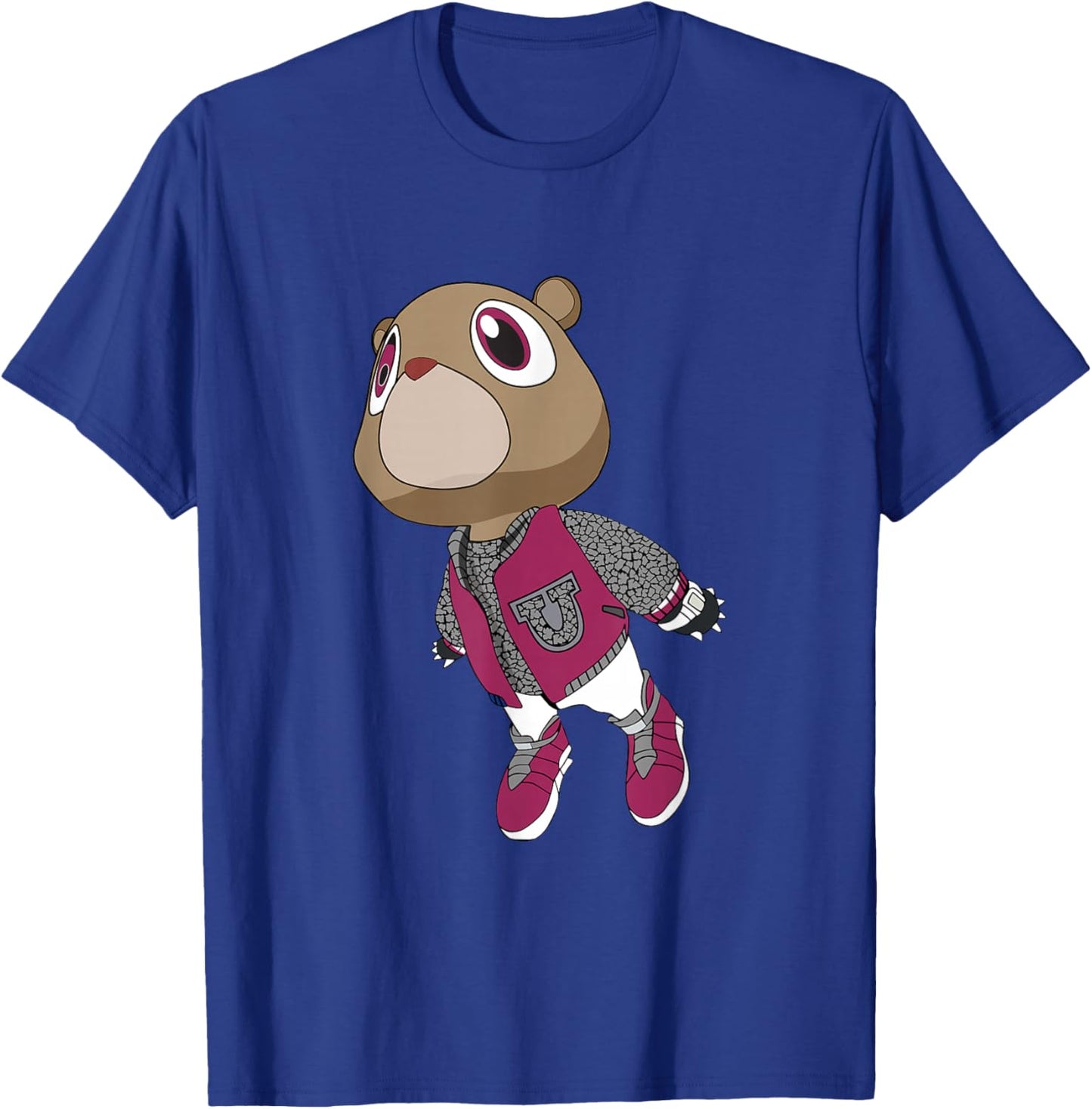Retro High Bordeaux 1s Fly Shoes Rapper 1 High Bordeaux T-Shirt - T-Shirt | Royal