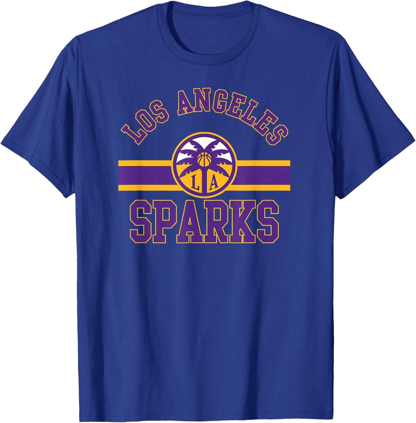 WNBA Los Angeles Sparks Downtown T-Shirt - T-Shirt | Royal