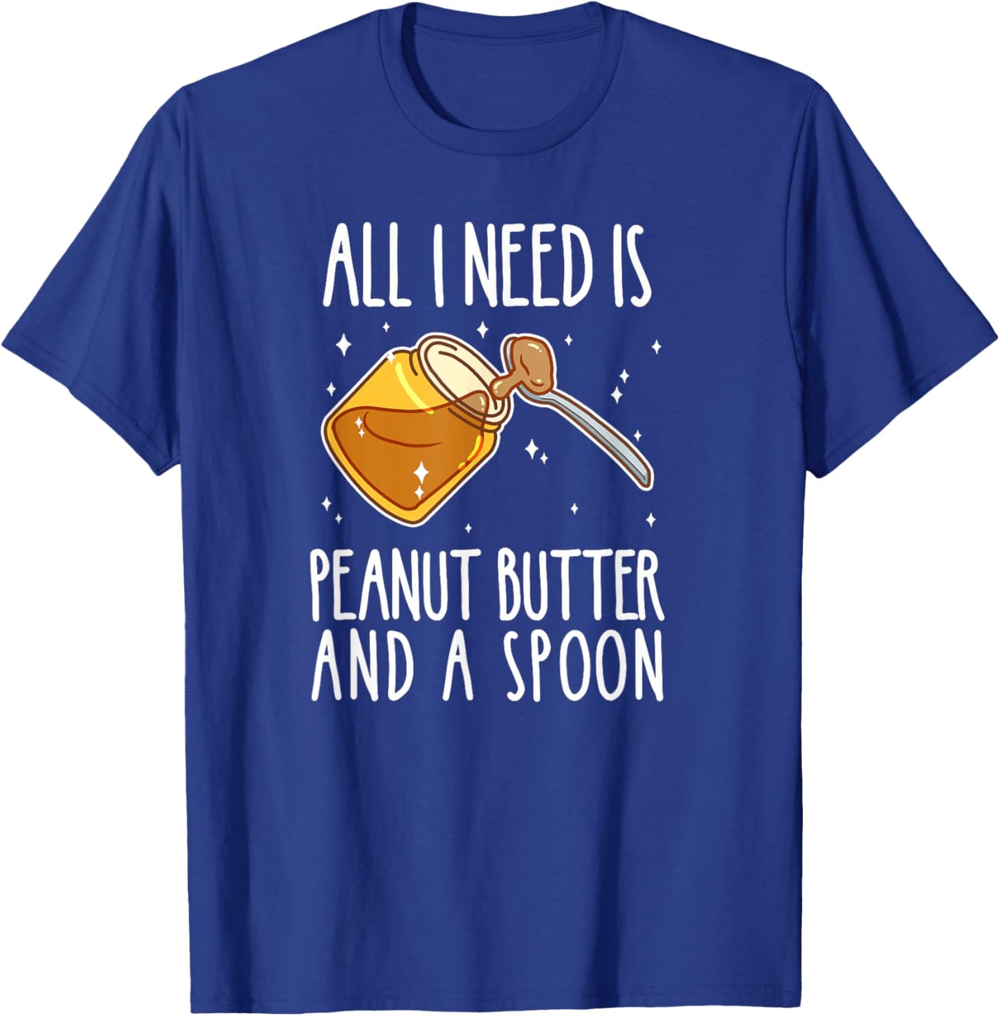 Funny Top Peanut Butter Crunchy PBJ Loves Halloween T-Shirt - T-Shirt | Royal