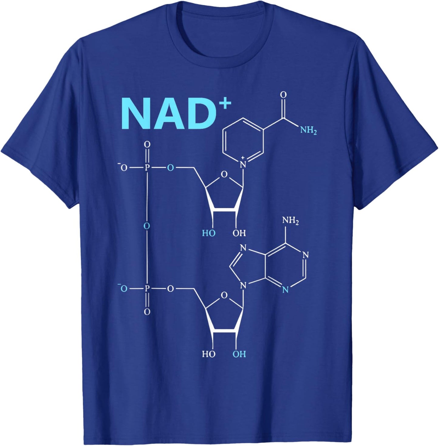 NAD+ Healthy Aging T-Shirt - T-Shirt | Royal