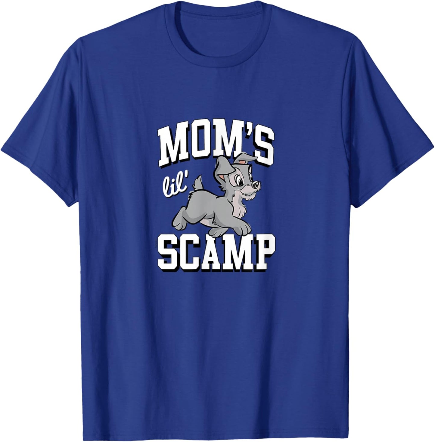 Lady and the Tramp - Mom's Lil' Scamp T-Shirt - T-Shirt | Royal