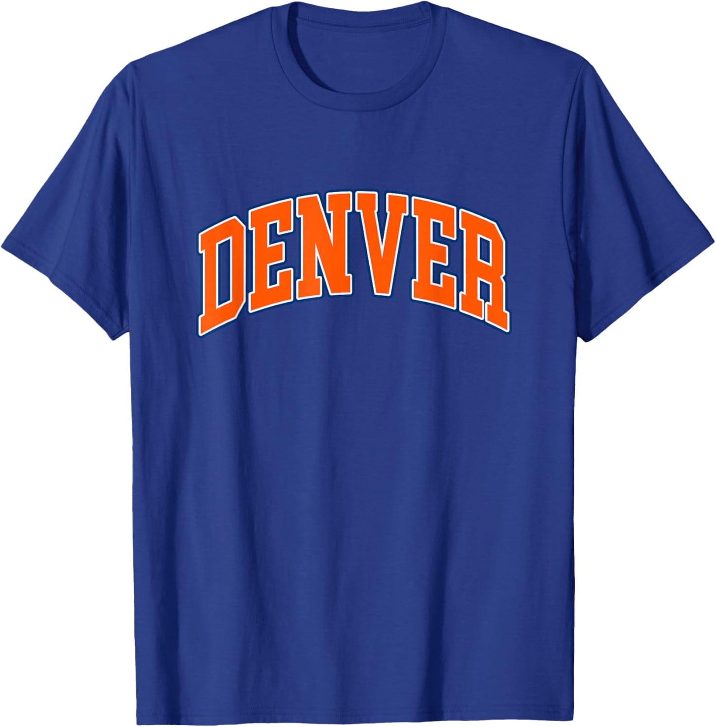 Denver - Throwback Design - Classic T-Shirt - T-Shirt | Royal