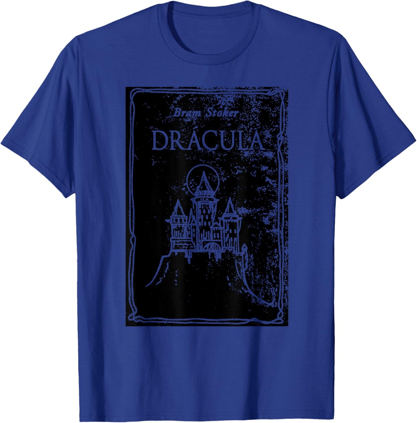 Bram Stoker's Dracula 1897 Original Book Cover Art T-Shirt - T-Shirt | Royal