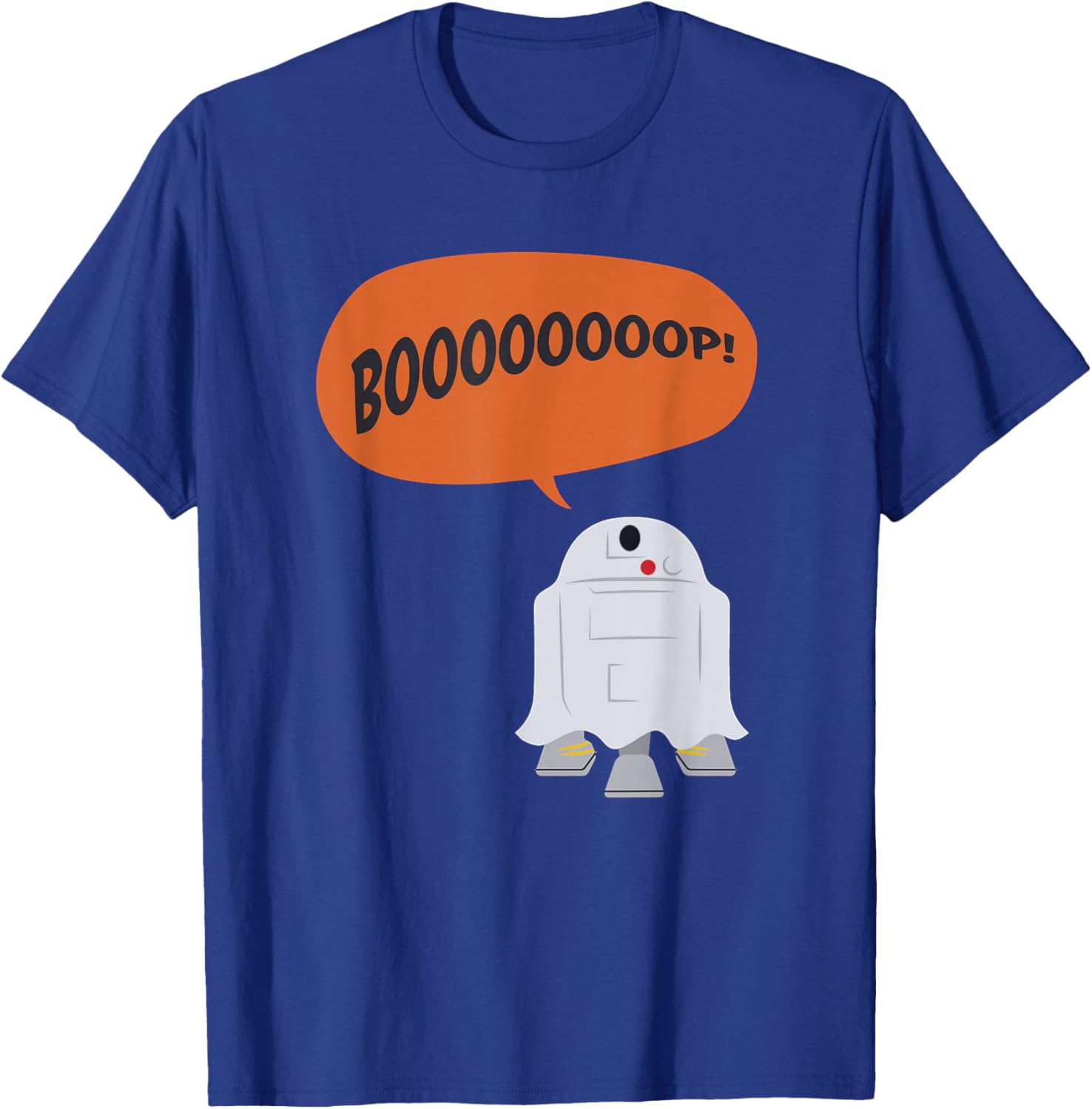 Star Wars R2-D2 Ghost Halloween Costume T-Shirt - T-Shirt | Royal