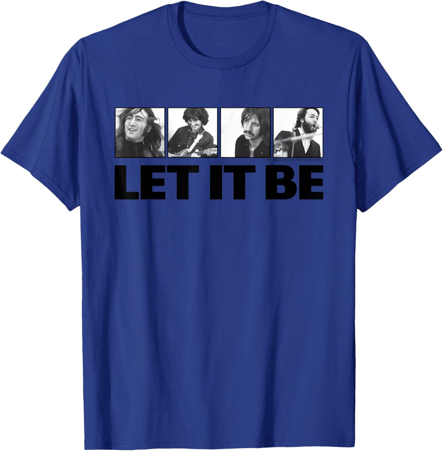 The Beatles - Let It Be Music T-Shirt - T-Shirt | Royal