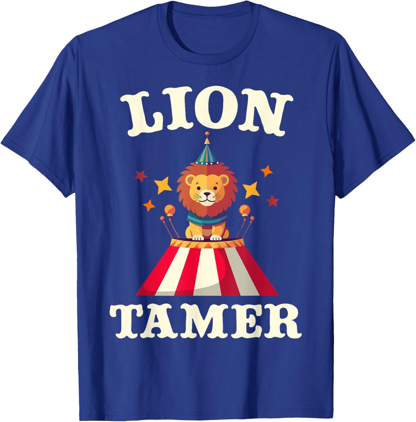 Lion Tamer Funny Kids Circus Costume Party Matching Carnival T-Shirt - T-Shirt | Royal