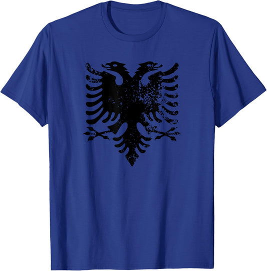 Albanian Shirt Eagle Albania Flag T-Shirt - T-Shirt | Royal