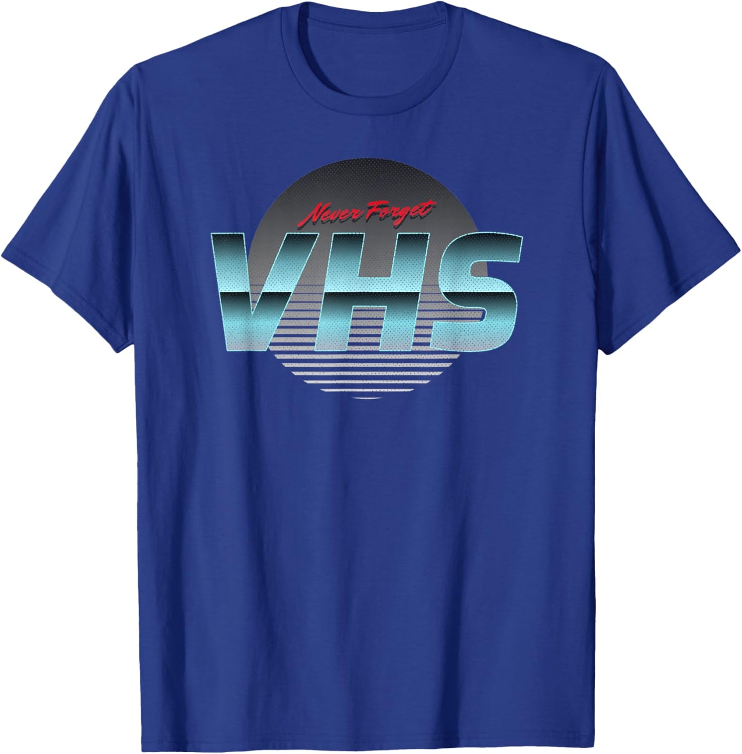 Retro VHS Gift T-Shirt - T-Shirt | Royal