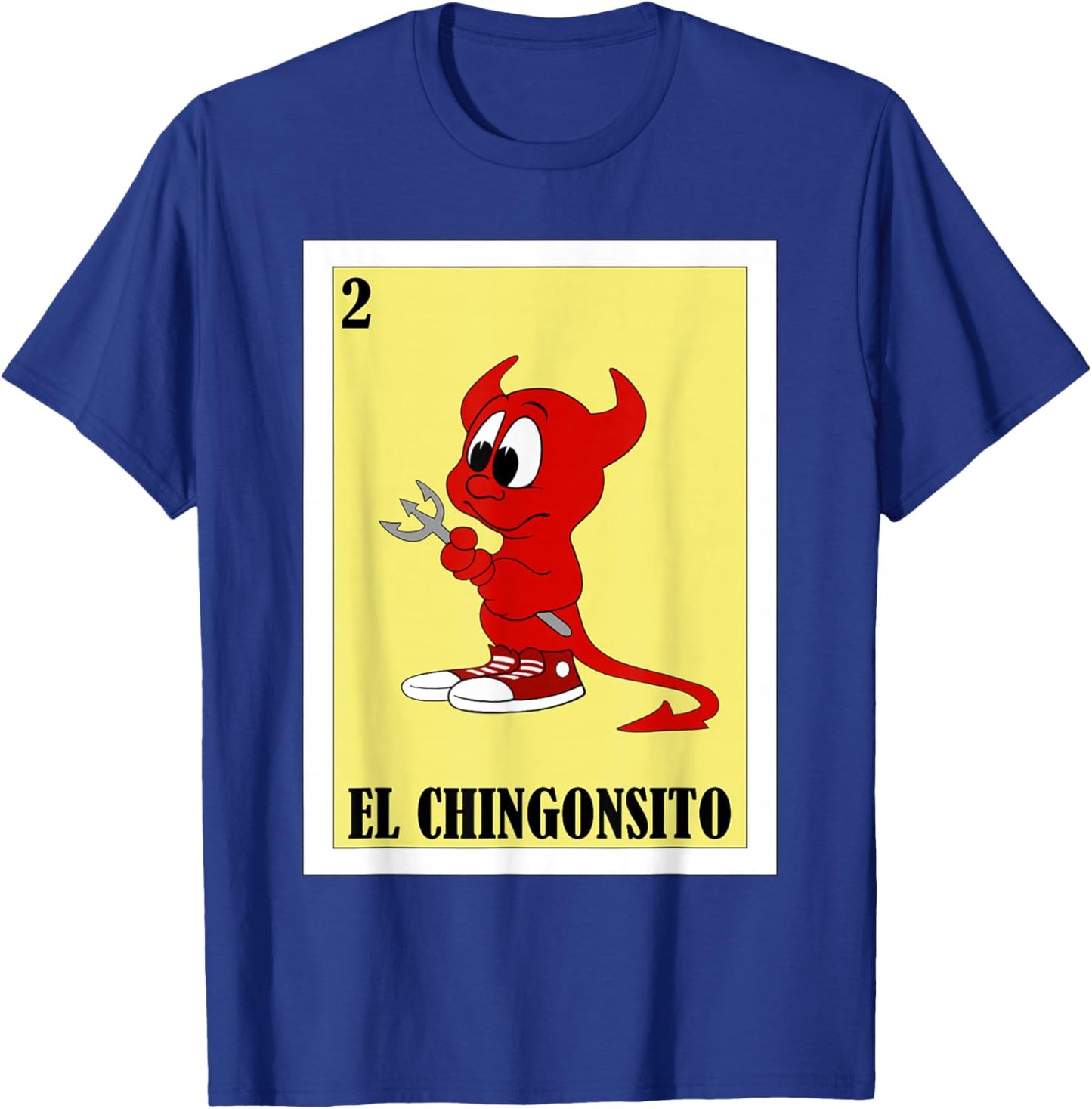 Funny Mexican Design for Kids - El Chingonsito Small T-Shirt - T-Shirt | Royal