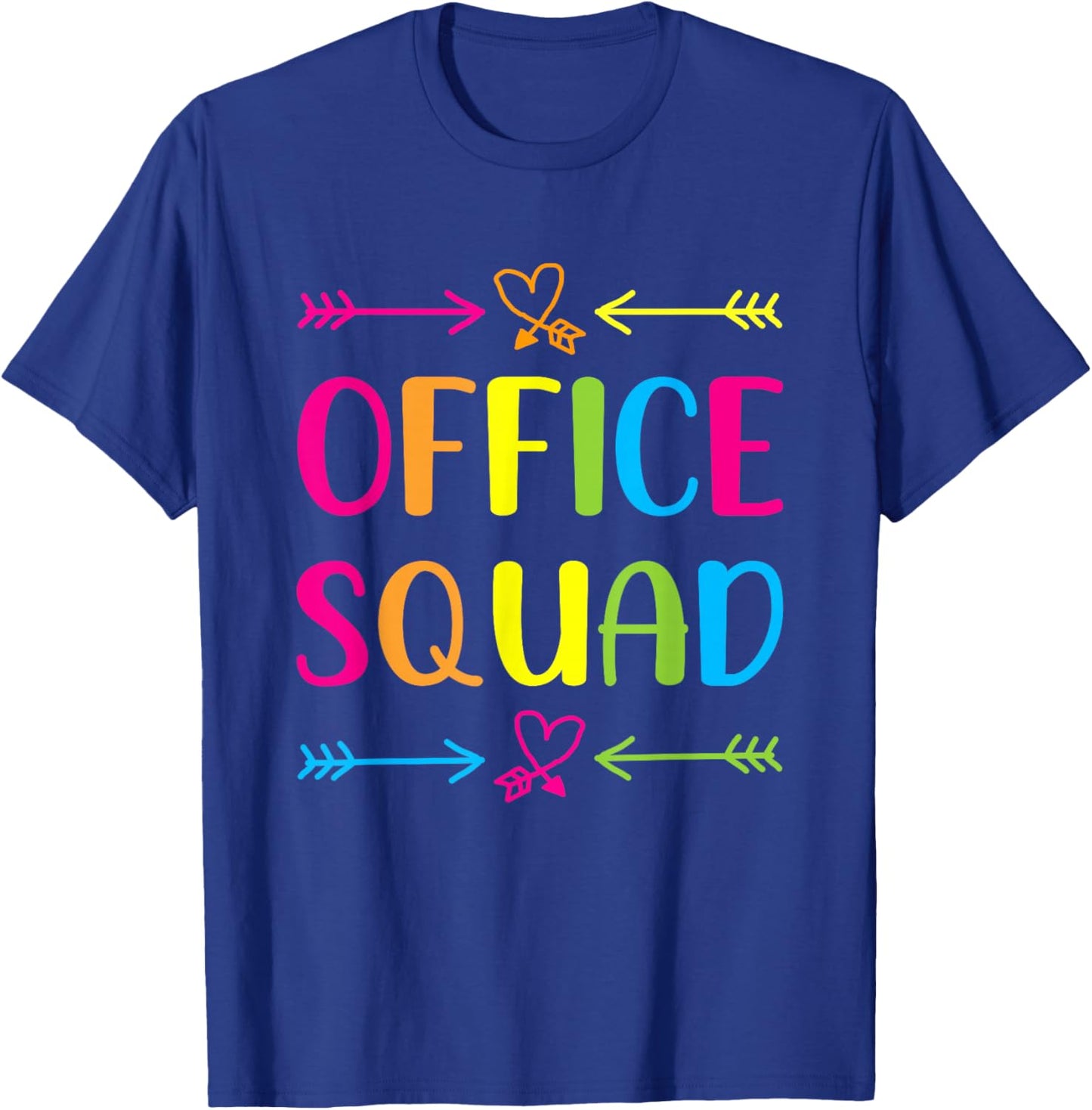 Office Squad Administrative Assistant School Secretary T-Shirt - T-Shirt | Royal