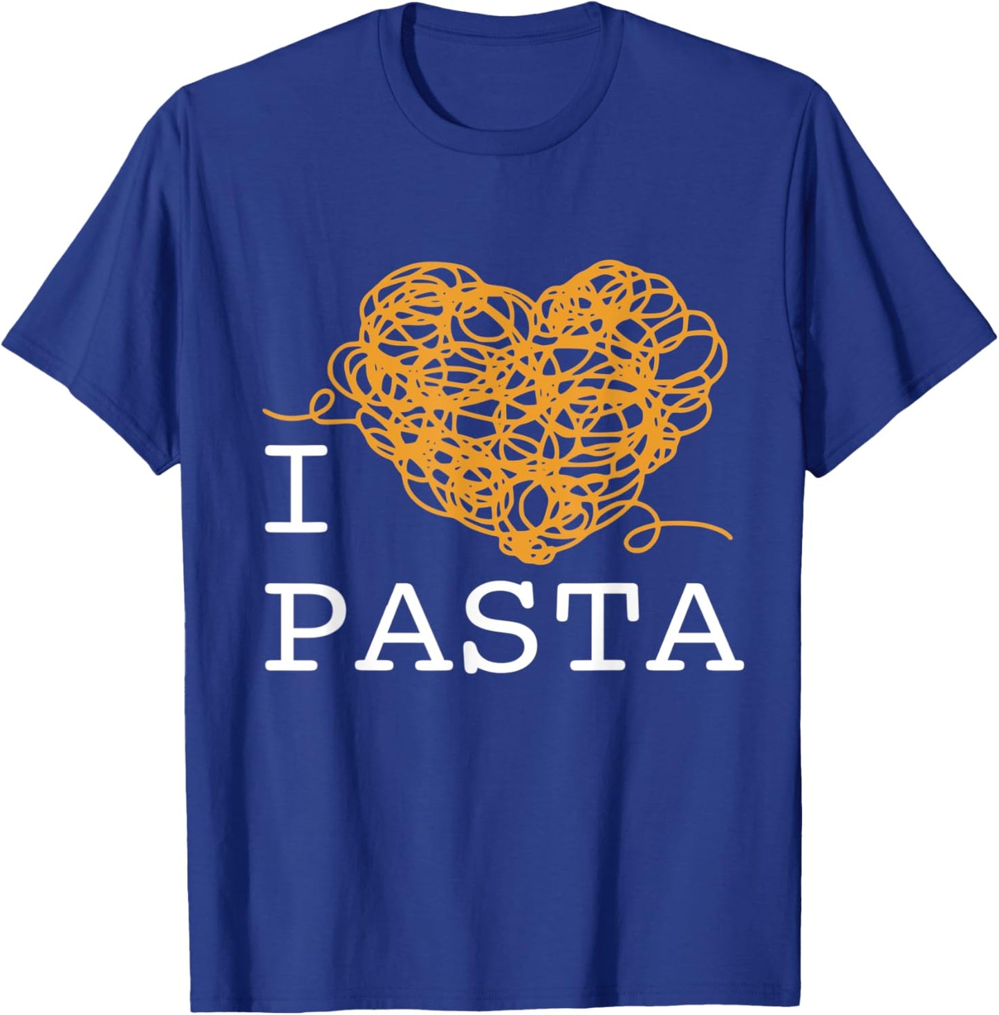 I Heart Pasta T-Shirt - T-Shirt | Royal