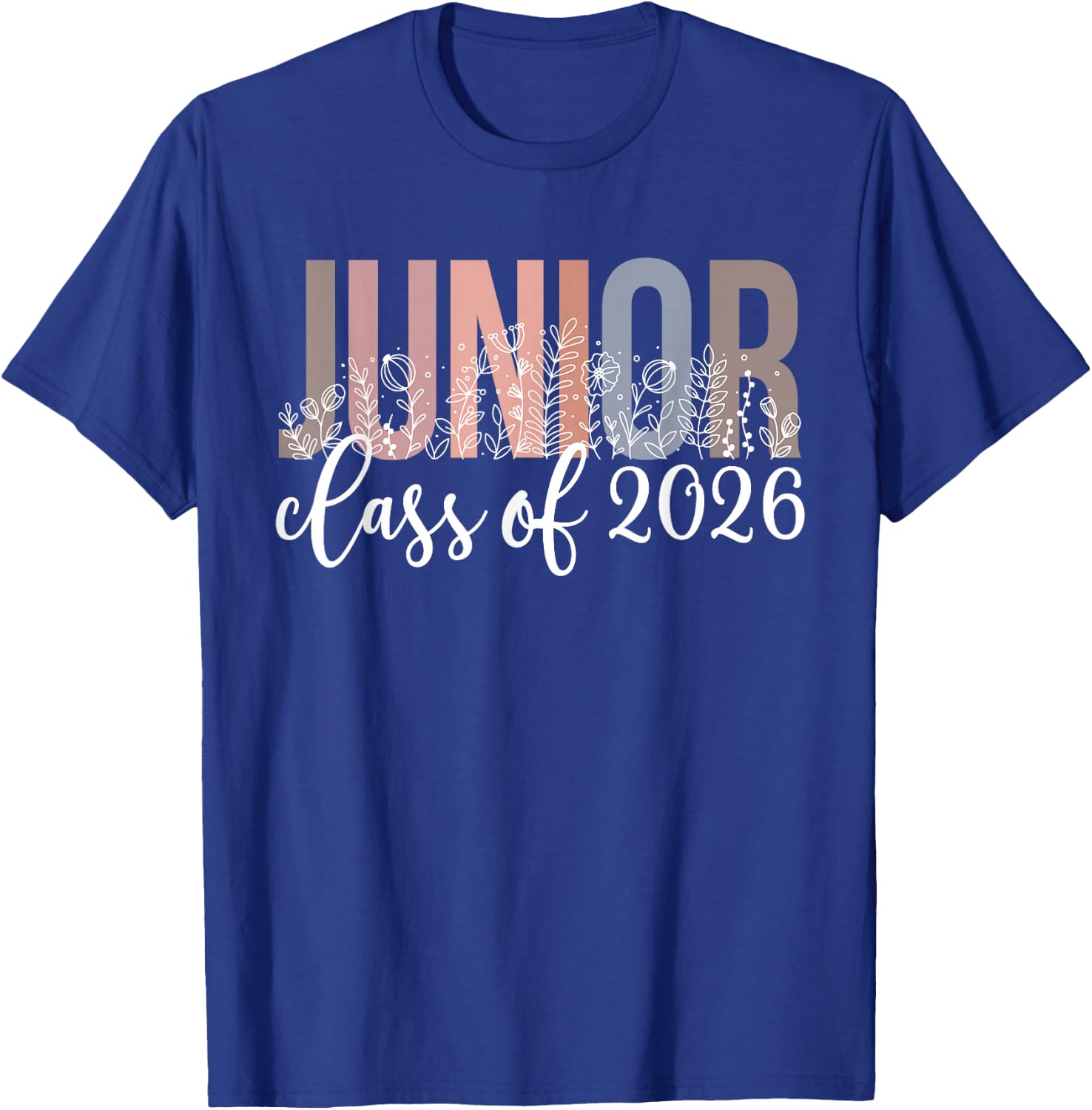 Junior Class Of 2026 Graduation Junior 2026 T-Shirt - T-Shirt | Royal