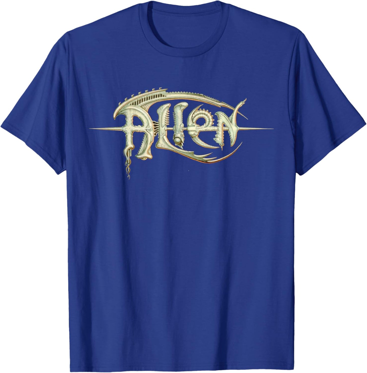 Alien Xenomorph Skeleton T-Shirt - T-Shirt | Royal