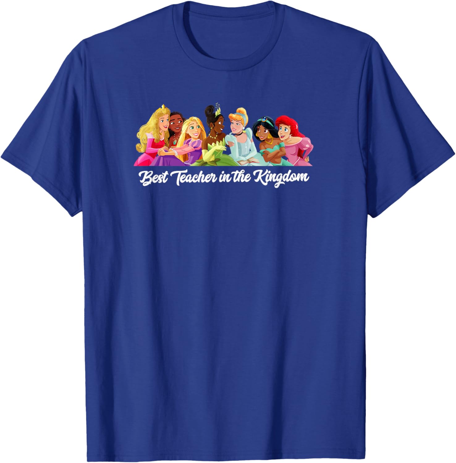 Disney Princess Best Teacher in the Kingdom Men Women Girls Kids T-Shirt - T-Shirt | Royal