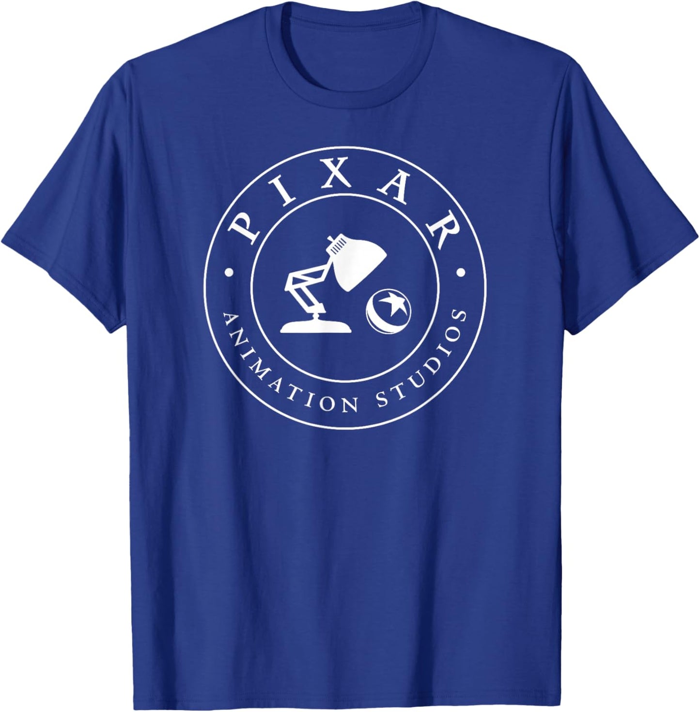 Pixar Animation Studios Luxo Jr. White Logo T-Shirt - T-Shirt | Royal