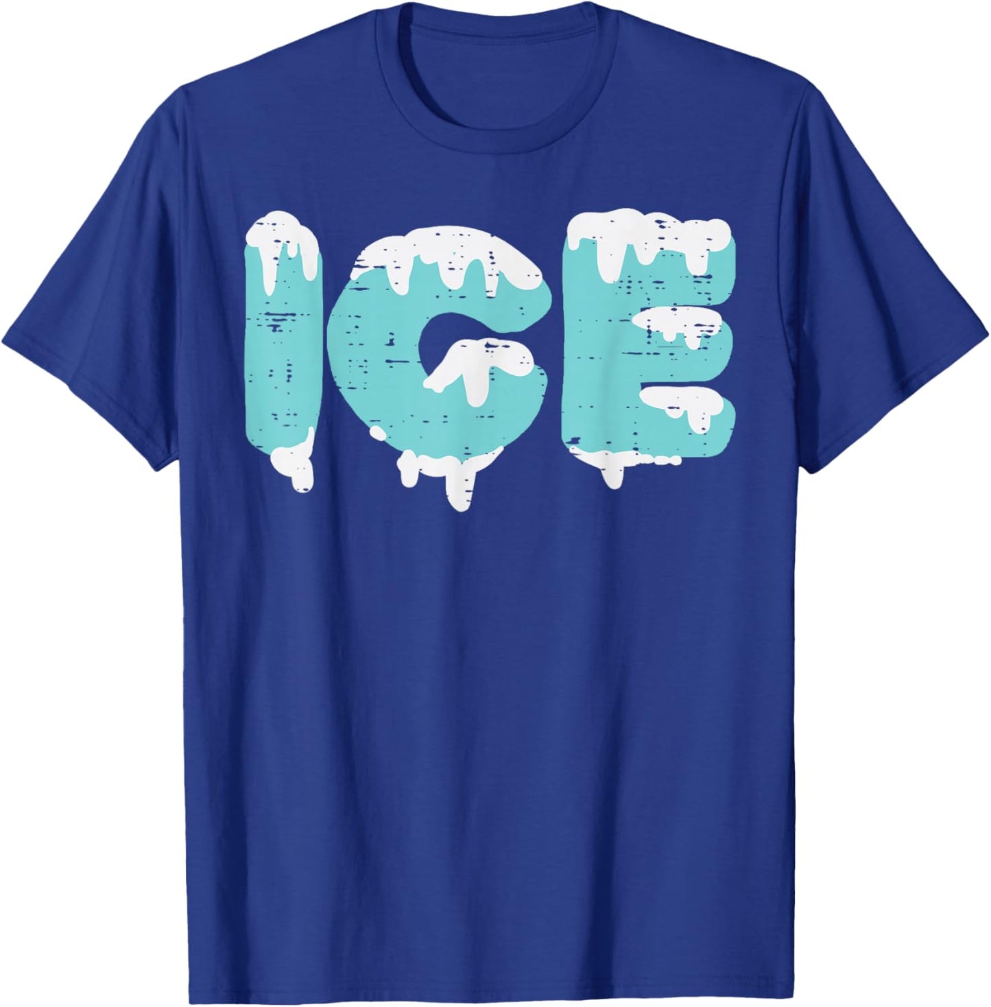 Ice DIY Last Minute Halloween Matching Couple Group Twins T-Shirt - T-Shirt | Royal