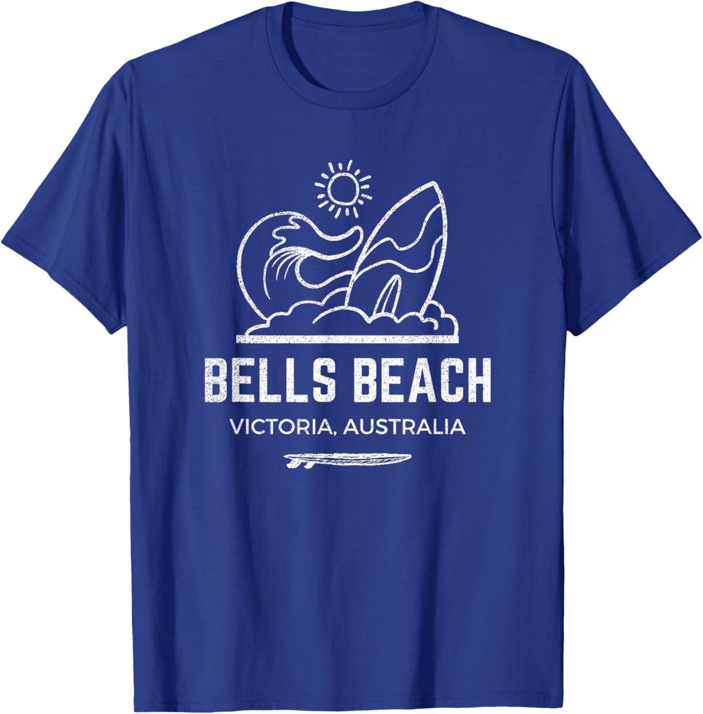 Bells Beach Shirt Australia Surfing Surf Break T-Shirt - T-Shirt | Royal
