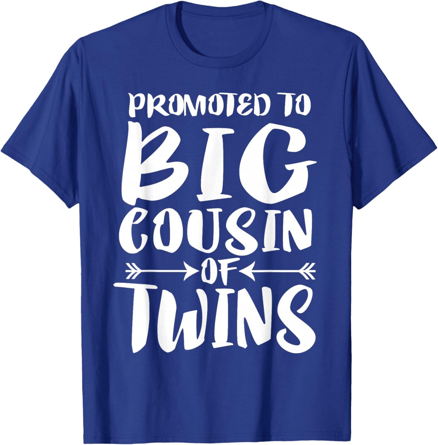 Promoted To Big Cousin Of Twins T-Shirt - T-Shirt | Royal