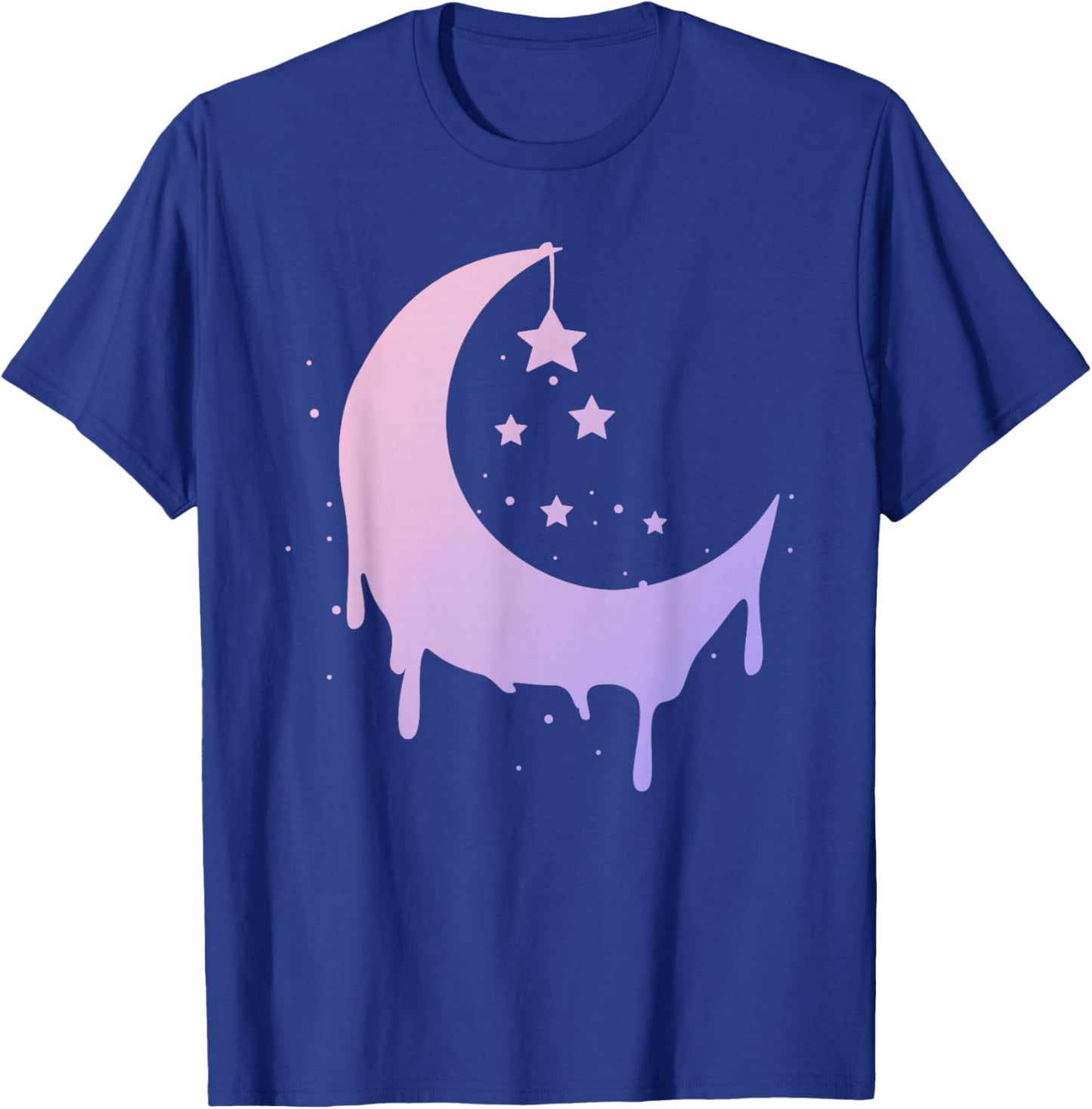 Pastel Moon Goth Vaporwave T-Shirt - T-Shirt | Royal